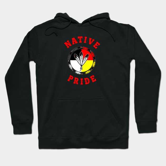 NATIVE PRIDE 4 Hoodie by GardenOfNightmares